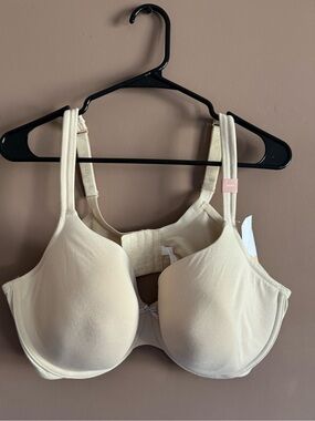 ✨NWT✨ Cacique Lightly Lined T-Shirt Bra in Cream